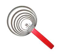 WUUISDNX Outil de toilettage Efficace pour Les Chevaux, Les Moutons, bovins et Chiens. Permet d'éliminer la Boue incrustée et Poils Morts et emmêlés, 6 Anneaux