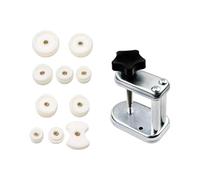 WUUISDNX Outil Portable de Remplacement pour la Batterie de Montre, avec Presse pour Fond boîtier, pour des réparations Rapides en Bijouterie. Matrices Montage Rechange pour Presse Fond