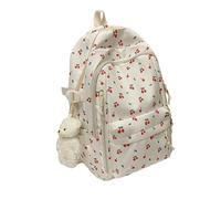 WUUISDNX Sac à Cerise pour la rentrée Scolaire, Sac à élégant pour Filles, Cerise pour la Nouvelle Saison Scolaire pour Filles, tapez+5