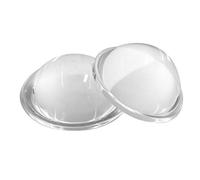 WUUKEPSG 1 Lentille Led Plano-Convexe En Verre 30/44/54/66 Mm, Lentille Convexe Led, Condenseur, Focalisation Optique, Surface Transparente, Lampe de Poche/Diameter 30Mm