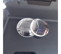 WUUKEPSG 1 Lentille Plano-Convexe En Verre Optique K9, Lentille de Focalisation Sphérique Convexe Multi-Diamètres/Clear/D42F40C8.2T2.03