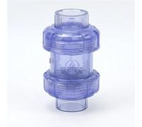 WUUKEPSG 1 Pièce, Diamètre Intérieur 20 À 63 Mm, Pvc Transparent Clapetretour, Raccords de Tuyau D'Eau En Pvc Pour Aquarium, Jardin Et Maison/Color/Inner Diameter 25Mm