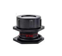 WUUKEPSG 1 Raccord de Vidange Pour Aquarium, Bouchon Deu D'Eau, Embout D'Entrée/Sortie, Adaptateur Pour Tuyau D'Irrigation de Jardin/C2-Opening 40-45Mm/ Size