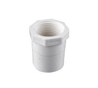 WUUKEPSG 2 À 20 Raccords Pvc À Filetage Femelle 20-63 Mm ~ 1/2"-2", Raccords de Tuyau D'Eau Pour Aquarium, Adaptateurs D'Irrigation de Jardin/2 Inch-63.0Mm/4Pcs