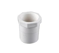 WUUKEPSG 2 À 20 Raccords Pvc À Filetage Femelle 20-63 Mm ~ 1/2"-2", Raccords de Tuyau D'Eau Pour Aquarium, Adaptateurs D'Irrigation de Jardin/1.5 Inch-50Mm/4Pcs