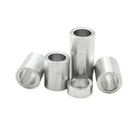 WUUKEPSG 5/10/20 Rondelles Non Filetées En Alliage D'Alumim3/M4 M5 M6 M8 Bague Plate, Joint, Entretoise Cnc, Pour Pièces de Modèles Rc/Length 4Mm/3.1* D5 (20Pcs)