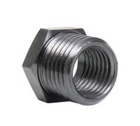 WUUKEPSG Adaptateur de Broche Pour Poupée Fixe de Tour, Filetage 2,5 Cm X 8 Tpi M33 X 3,5 Mm, Insert de Mandrin M18-2,5 Mm, Accessoires Pour Outils de Tournage Du Bois/1In*8Tpi To M18*2.5