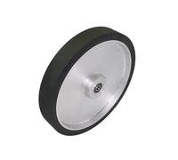 WUUKEPSG Diamètre Roue de Contact En Caoutchouc Massif 250-350 Mm Pour Ponceuse À Bande/350 * 50Mm/6004 Installed 20