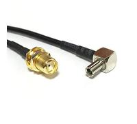 WUUKEPSG Écrou Femelle Vers Connecteur Mâle Ts9, Câble Coaxial Rf Rg316, Rg174, Rg178, 15 Cm, Pour Modem Huawei E5332, E5776 Et E5372/Rg174/100Cm