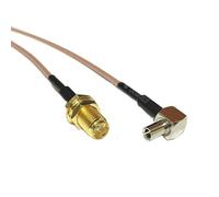 WUUKEPSG Écrou Femelle Vers Connecteur Mâle Ts9, Câble Coaxial Rf Rg316, Rg174, Rg178, 15 Cm, Pour Modem Huawei E5332, E5776 Et E5372/Rg178/100Cm