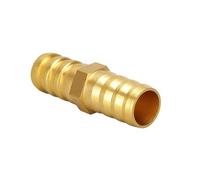 WUUKEPSG Fittings Connector Copper Pagoda Air Fuel Water Tube Brass Barb Pipe Fitting Barbed Joint Coupler Adapter,For 6Mm-12Mm/2 Way/Od 8 Mm