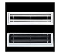 WUUKEPSG Grilles de Ventilation 1 Pièce, Grille de Sortie D'Air de Climatisation En Abs, Volets D'Évacuation D'Air/Ventilation Grills 1000 * 200 Mm