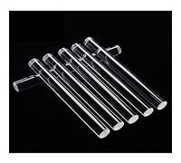 WUUKEPSG Miroir À Tige K9, Guide de Lumière, Diamètre 3 Mm, Surface D'Extrémité Finement Dépolie, Polissage Latéral Dépoli, Cylindrique Polissage/3 * 10Mm