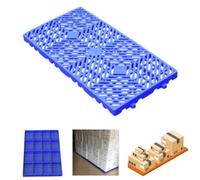 WUUKEPSG Palettes En Plastique, Palette Légère Grille Planche Imperméable À L'Humidité Résistante À L'Usure Alimentaire Stockage Pad Entrepôt Balcon Résidentiel Roulement Fort/1 Pcs/60 * 30 * 3Cm