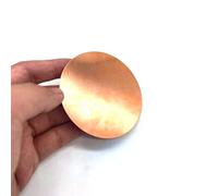 WUUKEPSG Plaques Métalliques : Disque de Cuivre T2, Plaque Ronde, Feuille de Cuivre Massif de 10 Mm, 20 Mm, 30 Mm À 200 Mm D'Épaisseur, 0,5 Mm, 0,8 Mm, 1 Mm, Cuivre Mécanique/0.5 * 200Mm 1Pcs