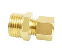 WUUKEPSG Raccord de Compression Mâle En Laiton/Color/M10*1-8Mm