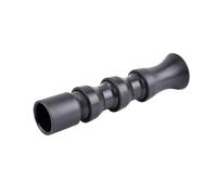 WUUKEPSG Raccord de Tuyau En Pvc, Coude En T de 20 À 50 Mm, Raccord D'Extrémité de Drainage Pour Aquarium, Raccords D'Irrigation À Monter Soi-Même/Round Duckbill B/50Mm Black