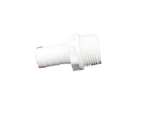 WUUKEPSG Raccord Fileté Mâle Pagode En Pvc 1/2'' 20 Mm, Raccord Souple Pour Tuyau D'Arrosage, 5 À 30 Pièces/20Mm-16Mm/30Pcs