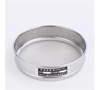 WUUKEPSG Tamis de Laboratoire de 20 Cm de Diamètre, de 10 À 200 Mailles, En Acier Inoxydable, Avec Corps Chromé, Tamis D'Essai Standard./1Pc/40 Mesh(0.45Mm)