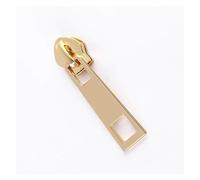 WUUKEPSG Tirettes de Fermeture Éclair, 20 Pièces, Curseurs Métalliques En Nylon Doré Et Argenté, N° 5, Pour La Confection de Sacs Et Bagages (Bricolage)./D