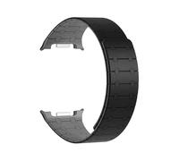 WUURAA Bande de boucle sans écarts pour Samsung Galaxy Watch 8 40mm 44mm Bracelet de sport en silicone pour Watch8 Classic 46mm Bracelet d'extrémité courbe(Black Gray,For Watch 8 40mm)