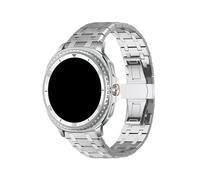 WUURAA Bracelet en acier inoxydable Pour Samsung Galaxy Watch 8 (40/44mm) et bracelet métallique for Watch8 Classic (46mm)(Silver,For Galaxy 8 40mm)