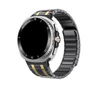 WUURAA Bracelet en acier inoxydable Pour Samsung Galaxy Watch 8 44mm 40mm/8Classic 46mm, bracelet de remplacement Pour Watch Ultra 2(2025).(Gray gold,For Galaxy 8Classic 46mm)