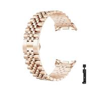 WUURAA Bracelet en acier inoxydable Pour Samsung Galaxy Watch 8/8Classic bracelet en métal for Galaxy Ultra 47mm 2025.(R,For 8 Classic 46mm)