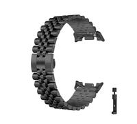 WUURAA Bracelet en acier inoxydable Pour Samsung Galaxy Watch 8/8Classic bracelet en métal for Galaxy Ultra 47mm 2025.(B,For 8 Classic 46mm)