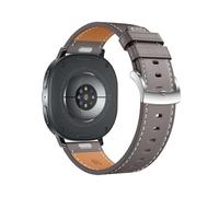 WUURAA Bracelet en cuir Pour Samsung Galaxy Watch 8Classic 46mm, bracelet de rechange Pour Galaxy 8 44mm 40mm(Gray-B,For 8 Classic 46mm)
