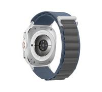 WUURAA Bracelet en nylon Pour Samsung Galaxy Watch 8-7 Ultra 47mm, accessoire for Samsung Galaxy Ultra 2 2025(19 New blue,For Watch Ultra 47mm)