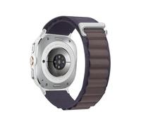 WUURAA Bracelet en nylon Pour Samsung Galaxy Watch 8-7 Ultra 47mm, accessoire for Samsung Galaxy Ultra 2 2025(31 Indigo blue,For Watch Ultra 47mm)