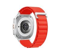 WUURAA Bracelet en nylon Pour Samsung Galaxy Watch 8-7 Ultra 47mm, accessoire for Samsung Galaxy Ultra 2 2025(8 Red,For Watch Ultra 47mm)