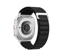 WUURAA Bracelet en nylon Pour Samsung Galaxy Watch 8-7 Ultra 47mm, accessoire for Samsung Galaxy Ultra 2 2025(5 Black,For Watch Ultra 47mm)