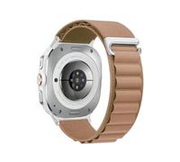 WUURAA Bracelet en nylon Pour Samsung Galaxy Watch 8-7 Ultra 47mm, accessoire for Samsung Galaxy Ultra 2 2025(20 Brown,For Watch Ultra2)