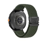WUURAA Bracelet en nylon Pour Samsung Galaxy Watch 8classic 46mm, boucle parachute, ceinture Pour Galaxy 8 40mm 44mm, bracelet de sport Correa(Army green,For Watch 8 40MM)