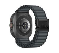 WUURAA Bracelet en nylon respirant Pour Samsung Galaxy Watch Ultra2(2025), bracelet sport Pour Galaxy 7 Ultra 47mm(NO.3 Dark Grey,For Watch Ultra2(2025))