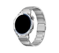 WUURAA Bracelet en titane 22mm Pour Huawei Watch 5 GT6 GT5 Pro 46mm, bracelet de rechange en métal Pour Huawei Ultimate/GT6Pro(Silver,For Watch 5 46mm)