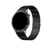 WUURAA Bracelet en titane 22mm Pour Huawei Watch 5 GT6 GT5 Pro 46mm, bracelet de rechange en métal Pour Huawei Ultimate/GT6Pro(Black,For GT5 Pro 46mm)