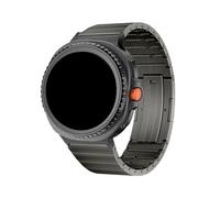 WUURAA Bracelet en titane à démontage rapide et sans outil Pour Samsung Galaxy Watch 8 40mm, 44mm, 8Classic 46mm, Ultra 47mm(Gray,For Watch 8 40mm)