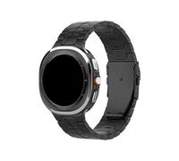 WUURAA Bracelet en titane monobloc, Pour Samsung Ultra, bracelet à extrémité incurvée à ajustement rapide Pour Samsung Galaxy Watch 7 Ultra 47 mm, accessoires de montre(Black)