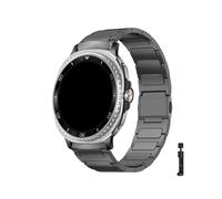 WUURAA Bracelet en titane Pour Samsung Galaxy Watch 8 40mm 44mm 8Classic 46mm, bracelet de rechange for Samsung Watch Ultra 47mm(Grey,For Galaxy Ultra 47mm)