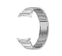 WUURAA Bracelet fin en acier inoxydable Pour Samsung Galaxy 8 40/44mm, 8Classic 46mm, bracelet à maillons rapides Pour Watch Ultra 47mm, Band métallique(NO.2 Silver,For Galaxy 7 Ultra 47mm)