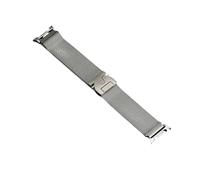 WUURAA Bracelet milanais en métal Pour Samsung Galaxy Watch 8/8Classic, bracelet en acier inoxydable Pour Watch Ultra 2025/7Ultra Business(Silver,For Galaxy 8 40mm)