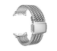 WUURAA Bracelet milanais Pour Samsung Galaxy Watch 8 40 44/8Claasic bracelet Business Correa Pour Galaxy Ultra 47mm(Silver-B,For Watch 8 44mm)