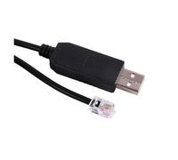 WUUXLIZMX Convertisseur USB vers série Câble de Commande USB RS232 RJ9 for Ligne de Codage de câble PC IEQ30 Pro iEQ45 Pro ZEQ25(3.0m)