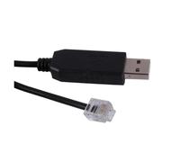 WUUXLIZMX Convertisseur USB vers série Câble de Console USB vers RJ12 6P6C for APC 940-0144 UPS PDU mesuré et commuté AP78xx, AP79xx, AP86xx, AP88xx, AP89xx(3.0m)