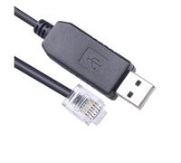 WUUXLIZMX Convertisseur USB vers série Câble série de Console de débogage A48100 et BX48100 FTDI FT232RL USB RJ45 RS485 RJ12 RS232(1.0M,USB to RJ12 RS232)