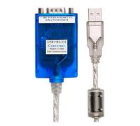 WUUXLIZMX Convertisseur USB vers série Câble série USB vers RS232 à 9 Broches, DB9, qualité Industrielle, Prise en Charge de Ligne série Win10, Win8, Mac Os, Puce FTDI Ft232