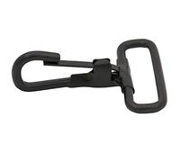 Wuuycoky Lot de 10 mousquetons métal avec anneau en D de 3,2 cm de diamètre intérieur